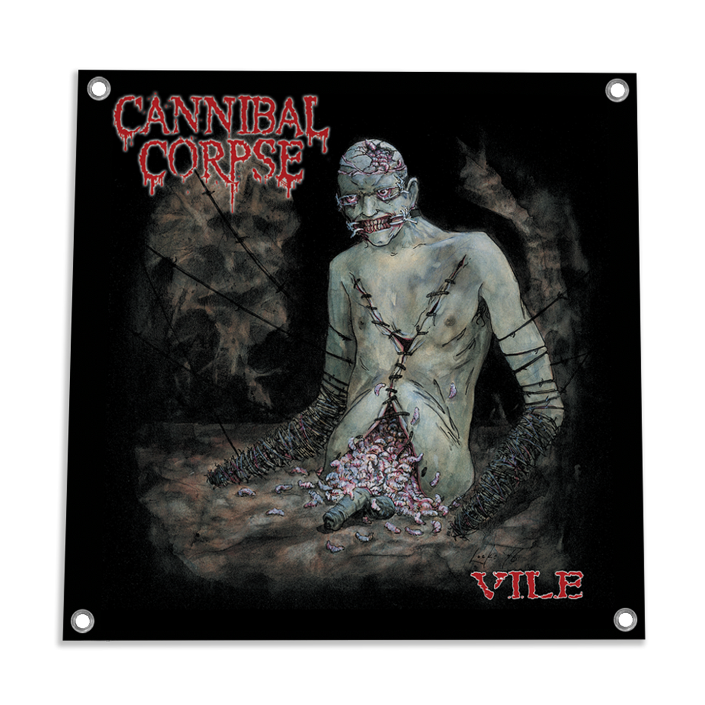 Cannibal Corpse (Vile) Flag