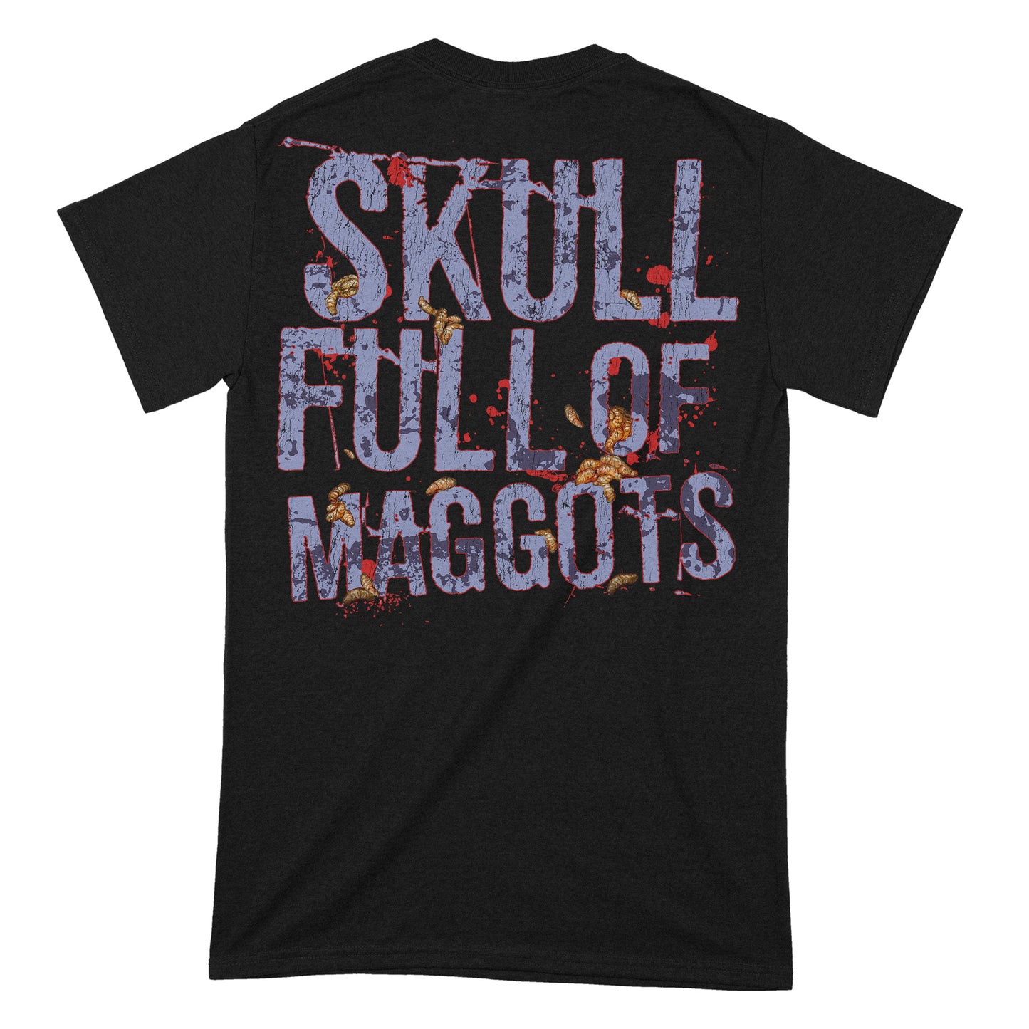Skull Full Of Maggots | T-Shirt