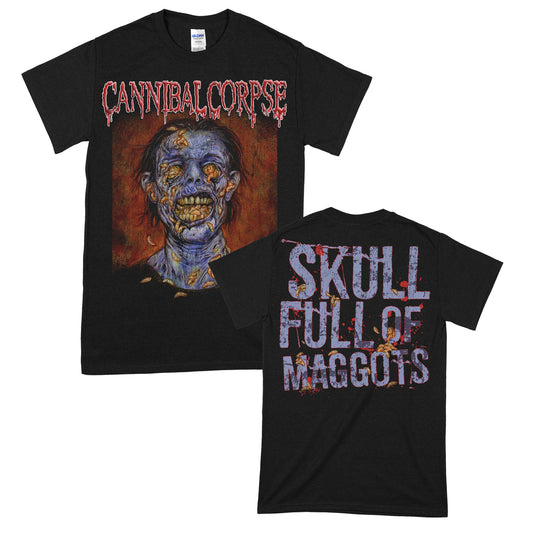 Skull Full Of Maggots | T-Shirt