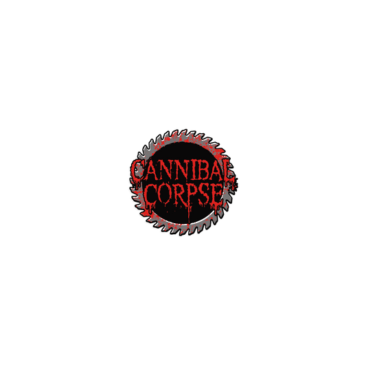 Cannibal Corpse (Logo Sawblade) Enamel Pin