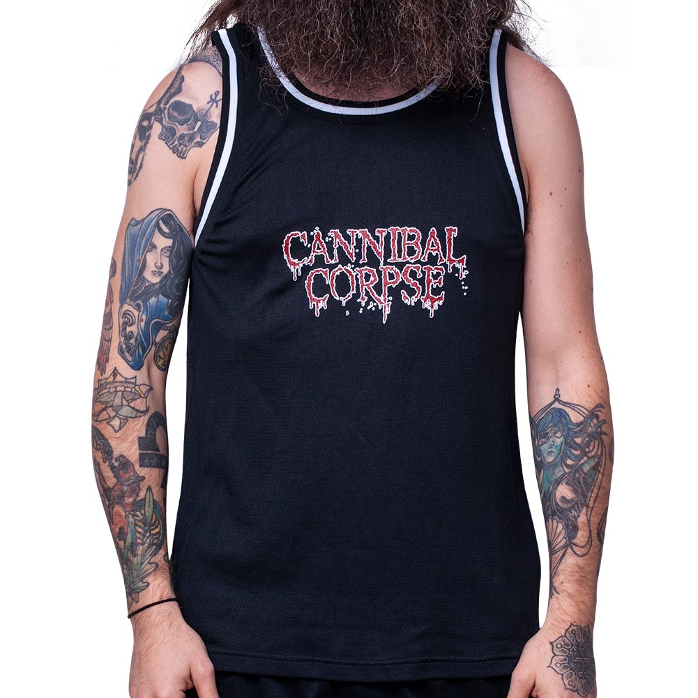 Cannibal Corpse (CC Logo) Basketball Jersey