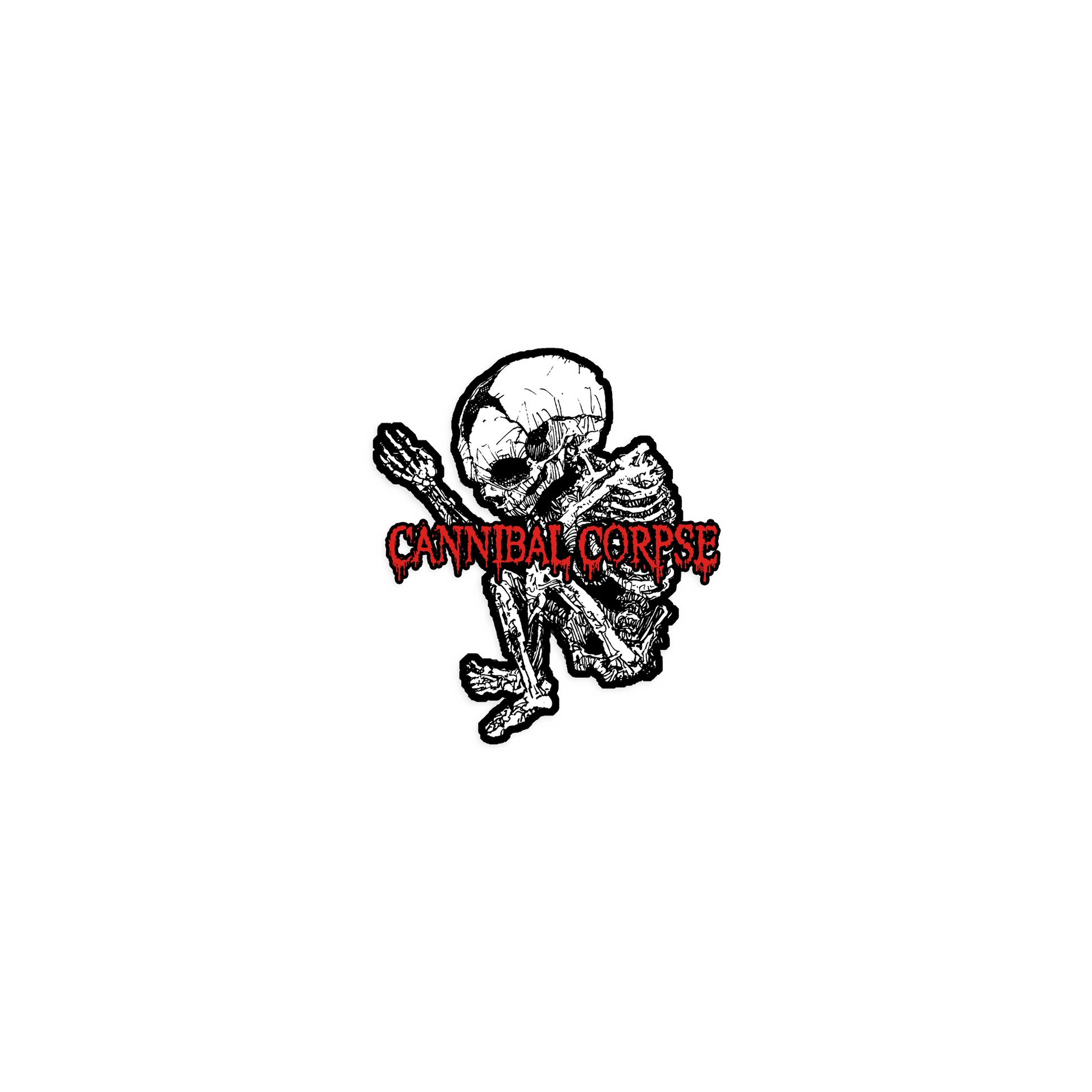 Cannibal Corpse (Logo Fetus) Enamel Pin